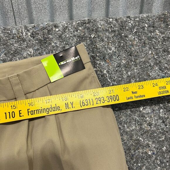 Bolle Golf Pants Men 40 40x30 Beige Tan Button Pocket Zipper - Picture 5 of 9